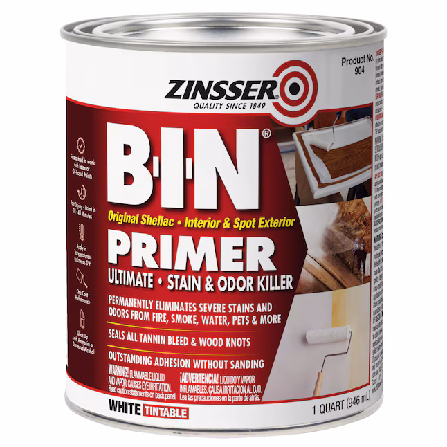 Zinsser B-I-N Shellac Base Primer and Sealer
