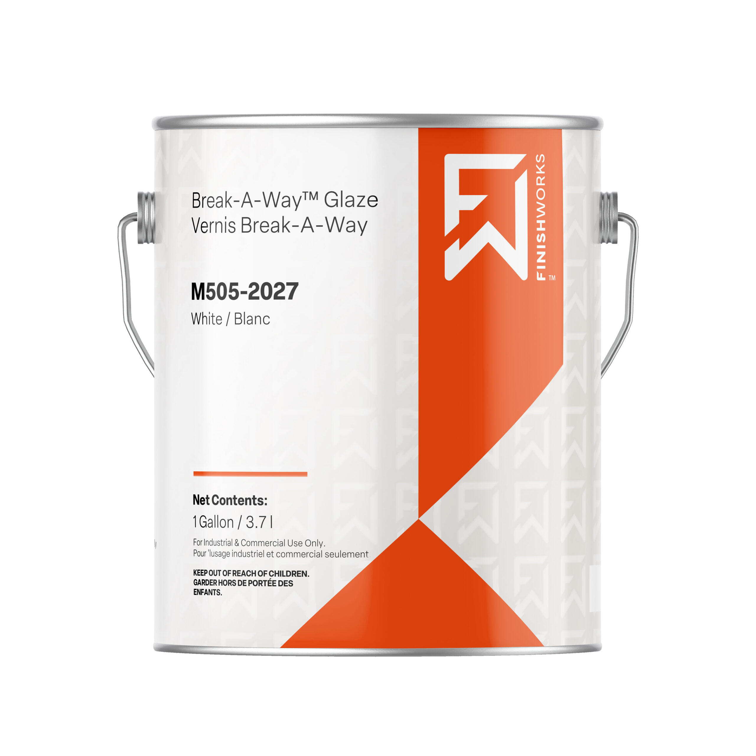 Mohawk Break-A-Way White Glaze