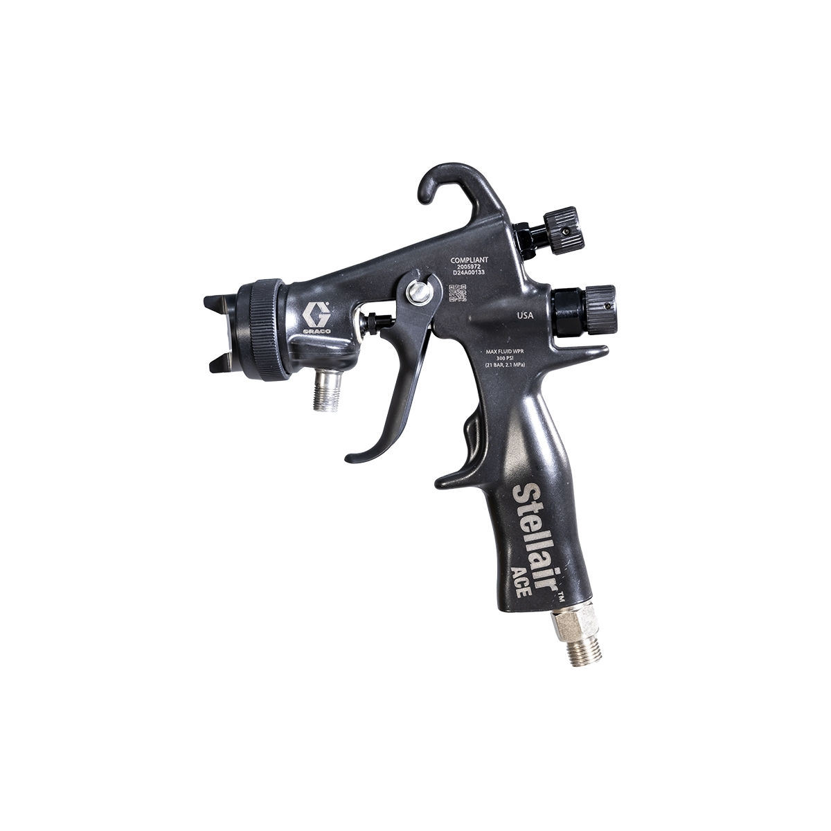 Graco Stellair ACE Air Spray Pressure Feed Gun 2005973