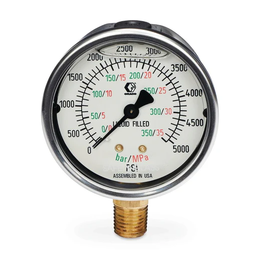 Graco Pressure Gauge Panel Mount 1.5 in. 15T500